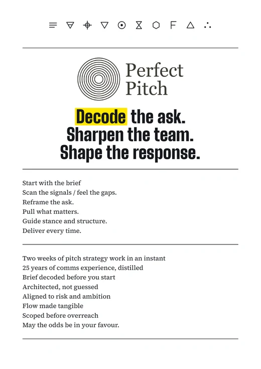 Cover of the Perfect Pitch full report